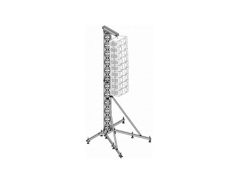 Line Array Speaker Tower H8.5m, Loads 800kg